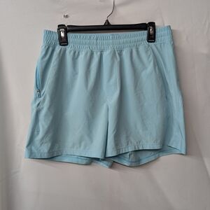 lululemon athletica Light Blue Athletic Shorts Women's Size Large